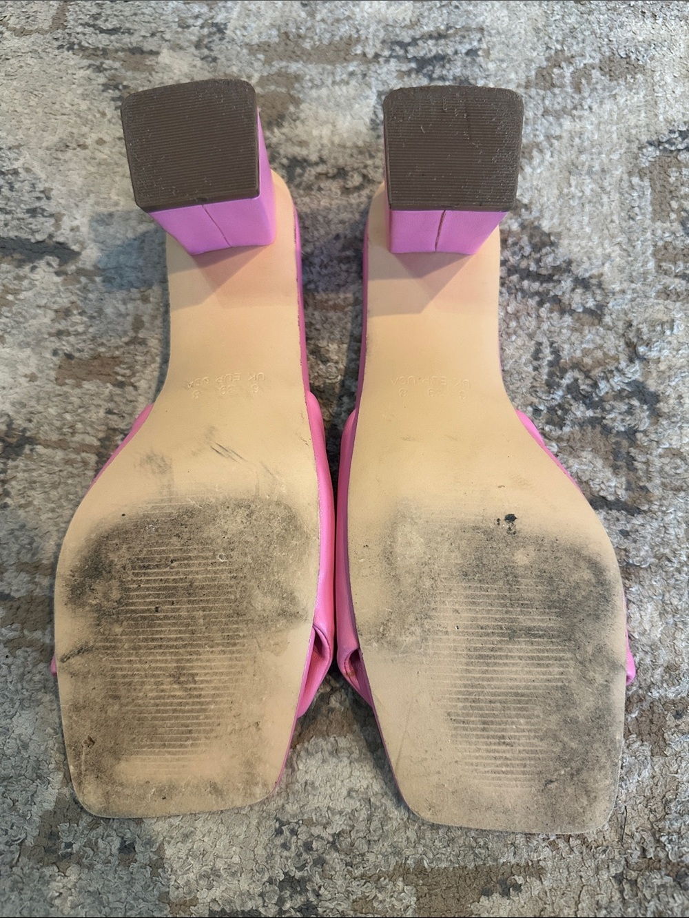 Primark Pink Square-Toe Slide Block Heels
Size 8 - Picture 4 of 7